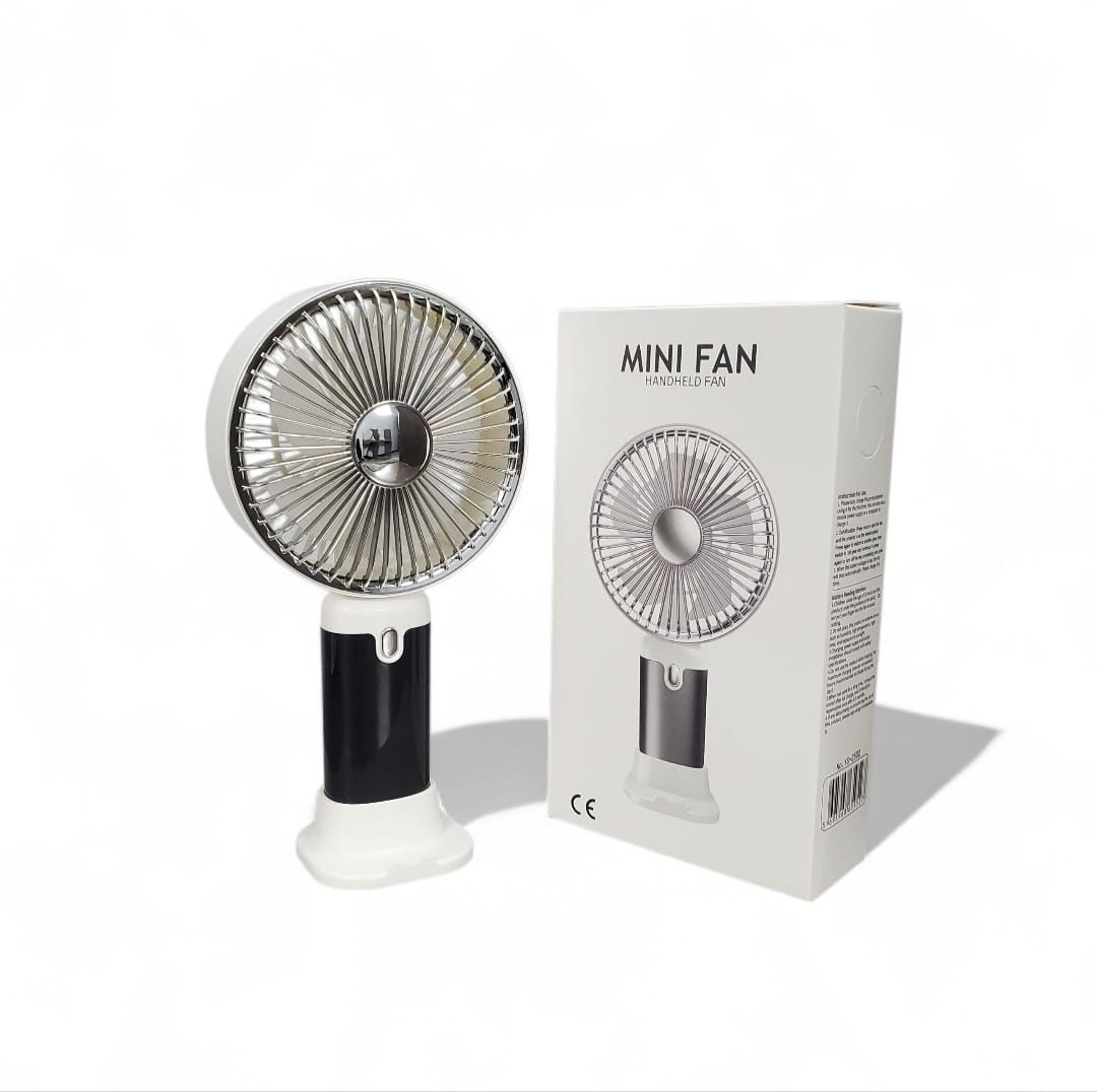 Steel Hand Fan | Handy & Portable  (Powerful Motor)
