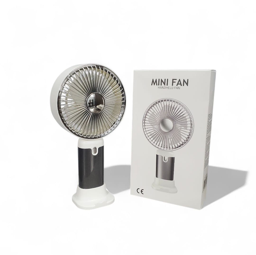 Steel Hand Fan | Handy & Portable  (Powerful Motor)